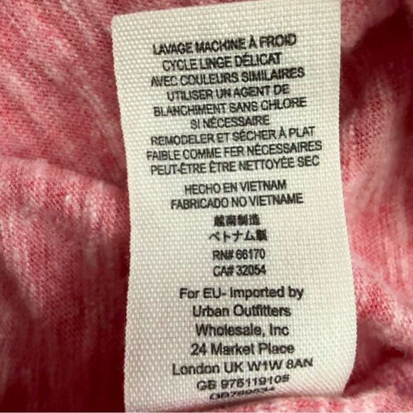 We The Free Pink Sleeveless Tank Top Size S Preowned Chic Turtleneck Tank Top - Picture 5 of 5